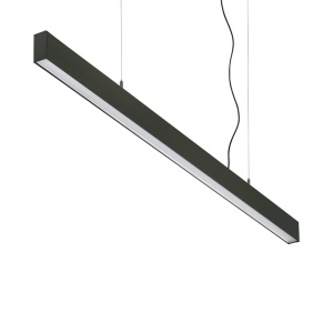 Lustra LED suspendata design liniar OFFICE SP WIDE 3000K NERO