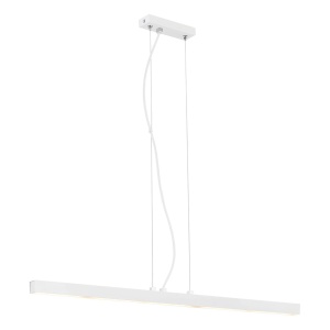 Lustra LED suspendata design minimalist VERMONT alba