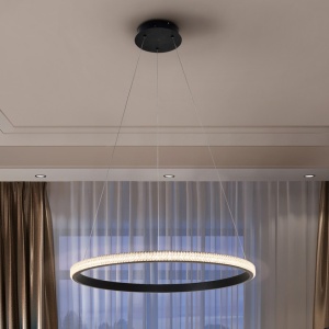Lustra LED suspendata design modern circular Ring 61cm SV-717526 - Img 1