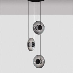 Lustra LED suspendata design modern decorativ SKIA 3L - Img 3