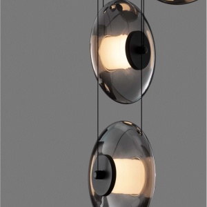 Lustra LED suspendata design modern decorativ SKIA 5L - Img 5