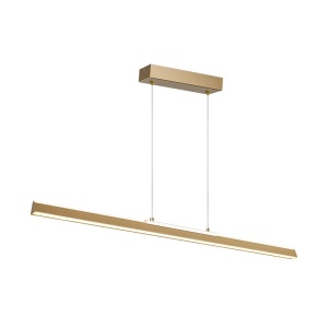 Lustra LED suspendata design modern liniar LINEAL aurie MA-8958 - Img 1