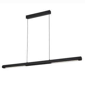 Lustra LED suspendata design modern liniar LINEAL negru MA-9035 - Img 1