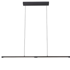 Lustra LED suspendata design modern minimalist TORCH neagra - Img 1