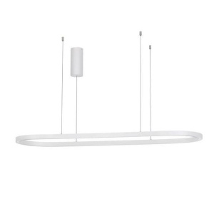 Lustra LED suspendata design modern QUERALT alba