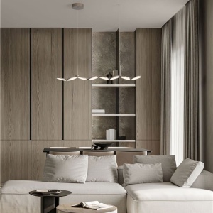 Lustra LED suspendata design modern VEA - Img 3