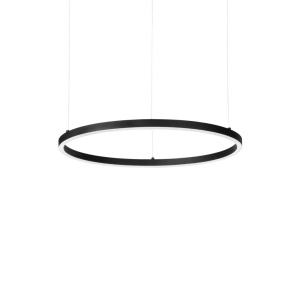 Lustra LED suspendata design slim Oracle d050 round 3000k dali negru