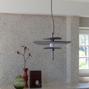 Lustra LED suspendata Kyoto bronz/ negru - Img 10
