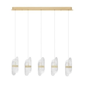 Lustra LED suspendata liniara design decorativ LUCIEN 3000K