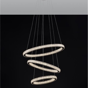 Lustra LED suspendata moderna design elegant GINEVRA 69W 205280 universul-luminii.ro