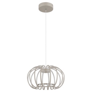 Lustra LED suspendata moderna RIBBON nisip - Img 4