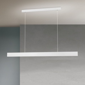 Lustra LED suspendata moderna up/down GIDEON alba 98660 universul-luminii.ro