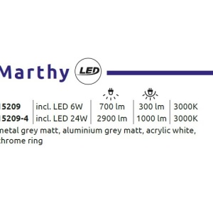 Lustra LED suspendata stil minimalist MARTHY 4L - Img 8