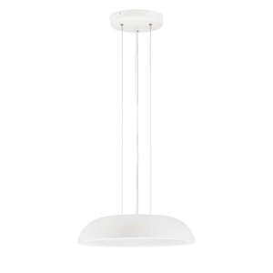 Lustra LED suspendata stil modern FELICIA alba 45cm