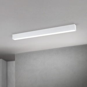 Lustra liniara aplicata/ suspendata LED CCT PALKKI 113cm, alb - Img 2