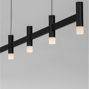 Lustra liniara cu 5 spoturi LED 3000K POETIC negru - Img 6