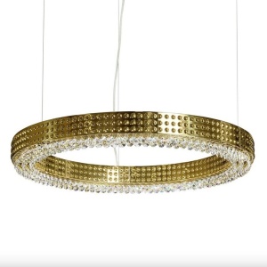 Lustra LUX moderna design circular D60 CONVEX 02 - Img 1