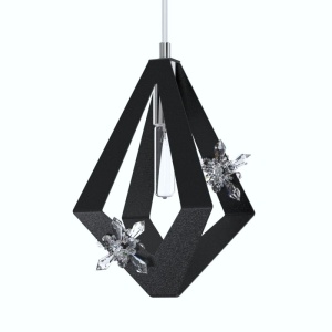 Lustra moderna cu 3 pendule design LUX realizat manual CRYSTALLO XL 48910 universul-luminii.ro
