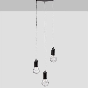 Lustra moderna cu 3 pendule design minimalist VEDA 107230 universul-luminii.ro