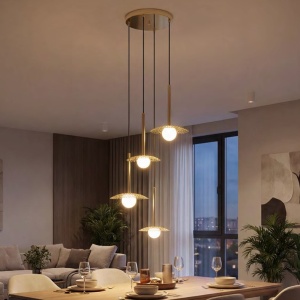 Lustra moderna cu 4 pendule suspendate NICOSIA