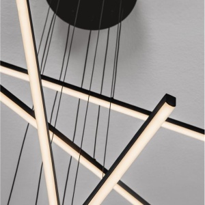Lustra moderna cu pendule LED GRATTA 169240 universul-luminii.ro
