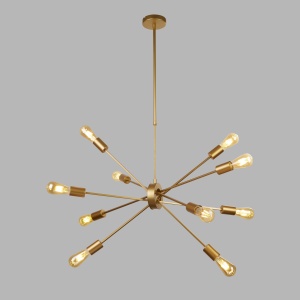 Lustra moderna design minimalist Alpha 10L 29010-10GO SRT 73630 universul-luminii.ro