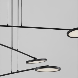 Lustra moderna dimabila cu 6 spoturi LED directionabile SCOPE 121300 universul-luminii.ro