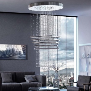 Lustra moderna Vision design LUX Cristal Bohemia Exclusive EMBRACE 02 198070 universul-luminii.ro