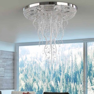 Lustra moderna Vision, Plafoniera eleganta Cristal Bohemia Exclusive ICICLE 02 – CH 193300 universul-luminii.ro