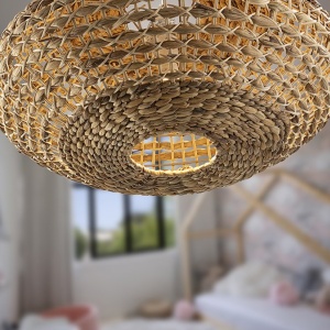 Lustra, Pendul boho style design natural Nana - Img 5