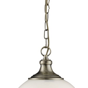 Lustra / Pendul design clasic Avalon alama antic / opal 3051AB SRT - Img 4