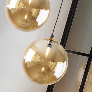 Lustra / Pendul design modern Dark 20cm 206560 universul-luminii.ro