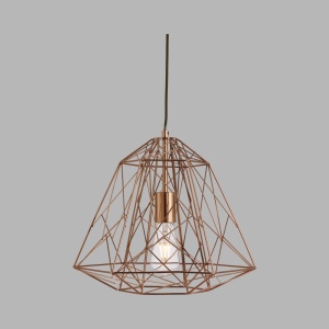 Lustra / Pendul design modern minimalist Geometric cupru 7271CU SRT 52590 universul-luminii.ro