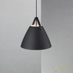 Lustra / Pendul design nordic Strap 36 negru 84343003 DFTP - Img 3