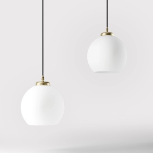 Lustra, Pendul din alama Globe - Img 2