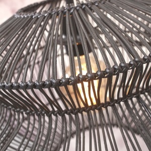Lustra/Pendul eco din ratan Zanzibar round 40cm, bl 213940 universul-luminii.ro
