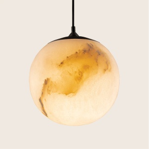 Lustra, Pendul LED 5W On-Off, SOL Alabaster - Img 3
