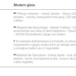 Lustra/Pendul LED design modern decorativ Bangkok 225910 universul-luminii.ro