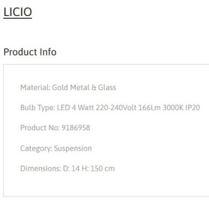 Lustra, Pendul LED design modern LICIO - Img 4