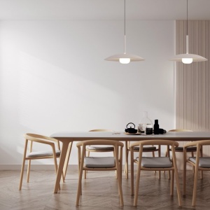 Lustra/Pendul LED design modern LIDIA alb MA-8979 - Img 2