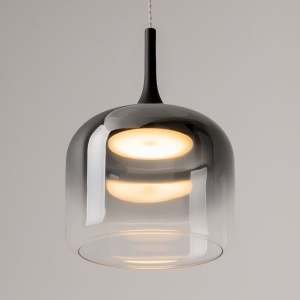 Lustra/Pendul LED design modern Spirito negru 163890 universul-luminii.ro