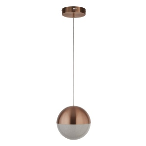 Lustra, Pendul LED Marbles cupru 139470 universul-luminii.ro