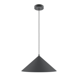 Lustra/Pendul metalic Basic D-35cm negru