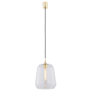 Lustra / Pendul modern design scandinav IRUN 25cm transparent