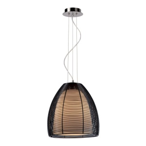 Lustra, Pendul modern negru diam.30cm, H-120cm Pico MD9023-1L black 179330 universul-luminii.ro