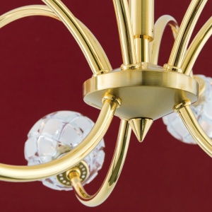 Lustra reglabila design modern de lux Maderno 9L aurie 95580 universul-luminii.ro