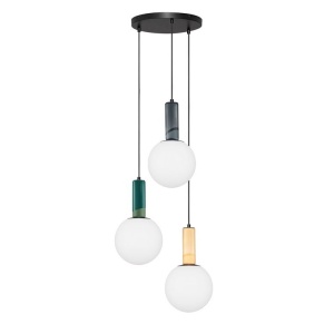 Lustra suspendata decorativa SPAZIO multicolor