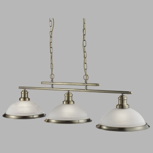 Lustra suspendata design clasic Bistro 3L alama antique 2683-3AB SRT 74030 universul-luminii.ro