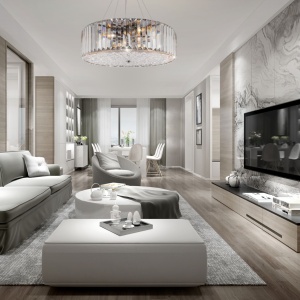Lustra suspendata design decorativ RECINTO MYMOD080CL-06CH - Img 2