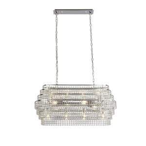 Lustra suspendata design elegant de lux RENE 4512-12CC SRT
